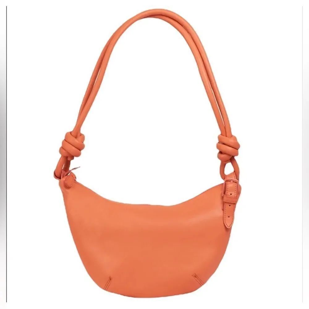 Create & Cultivate Papaya Adjustable Sling Shoulder Bag Purse